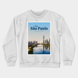Visit São Paulo Crewneck Sweatshirt